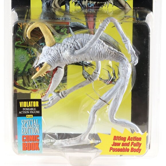 Violator Series 1 Original Action Figure w/Comic 1994 Todd McFarlane Toys - Picture 4 of 9